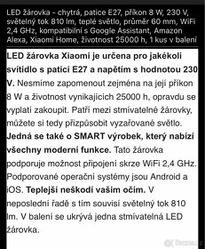 Xiaomi Mi Smart LED Bulb (Warm White) - 5