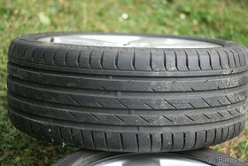 Original R18 ALU disky Audi s obutim Nokian zLine 245/40 R18 - 5