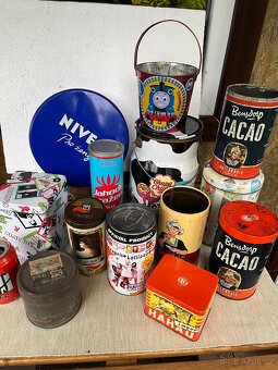 Retro plechovky - 5