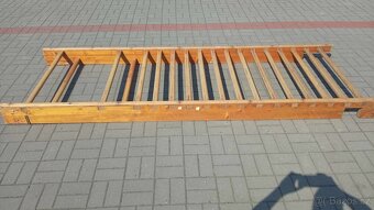 Benchpress lavice, polohovací lavice, závaží, Žebřiny - 5