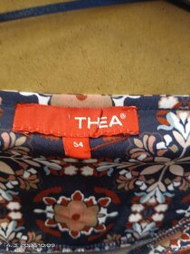 XXXL pěkné elegantní šaty Thea vel.54 - 5