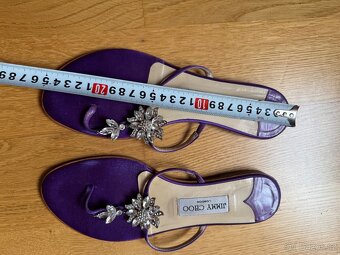 Žabky zn.Jimmy Choo, vel.38. - 5