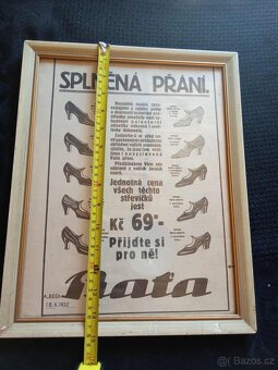 reklama BATA , 30 te roky . - 5