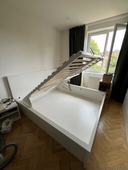 Postel IKEA Malm 180x200 s úložným prostorem - 5
