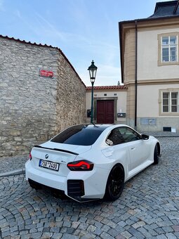 BMW M2 G87 8AT Track ČR DPH Full Carbon Sedačky Záruka - 5