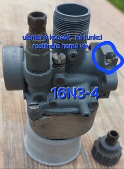 Původní DDR karburace SIMSON S51, S51 ENDURO - 5