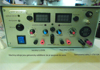 Laboratorní trojitý zdroj - 5