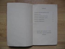 Balady Jiřího Wolkera, 1927 - 5