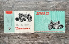 Prospekt traktor Zetor 25 ( 1951 ) česky - 5
