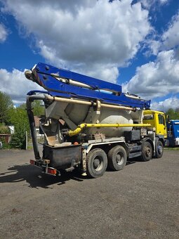 PUMI MAN s nástavbou Putzmeister 24 m - 5