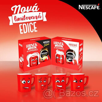 Predám hrnčeky NESCAFÉ - klasické i tie s ksichtíkom :)) - 5