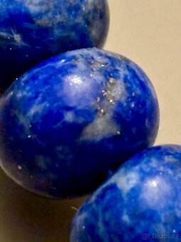 Náhrdelník přírodní lapis lazuli UV AKTIVNÍ 97,6 g - 5