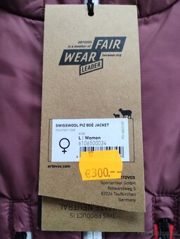 Bunda ORTOVOX SWISSWOOL PIZ BOE Jacket W vel.XS a L - 5