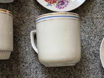 hrnek hrneček porcelán konvička servis nádobí retro - 5