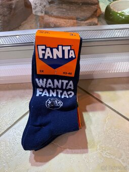 PONOŽKY 3 PÁRY FANTA/SPRITE N.O.V.É. - 5