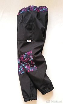 Nové DÍVČÍ SOFTSHELLOVÉ KALHOTY 3-4 roky, 104 cm - 5