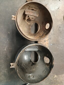 ČZ 150 c hrnec přední světlo 2x - 5