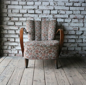 Křeslo / koktejlové / Halabala - 5