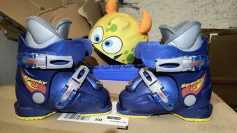 Dětské lyže 70cm, lyžáky 165mm - 5