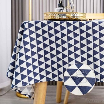 Nové veliké lněné ubrusy - 5