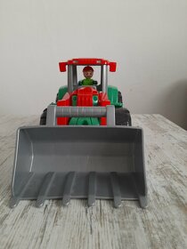 "LENA" Traktor s pohyblivou radlicí a panáčkem - 5