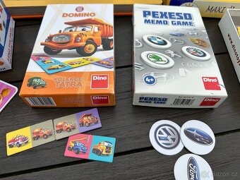 Sada dětských deskových her a puzzlí - 5