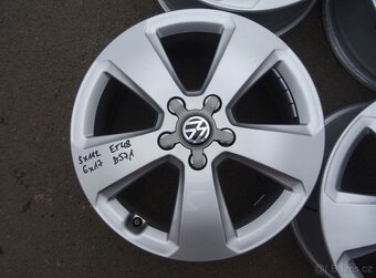 Alu disky originál Škoda 17", rozteč 5x112, ET 48, šíře 6J - 5