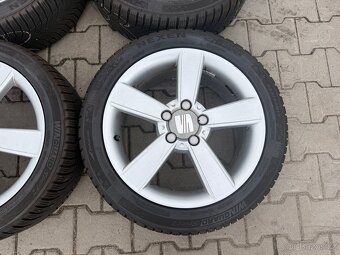 4x al kola 5x112 17 + pneu zimní 225/45 R17 - 5