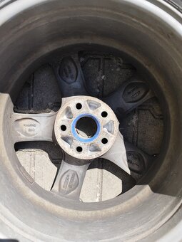 Alu kola RIAL + zimní pneu 225/55 R17 Continental - 5