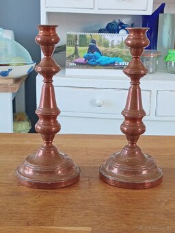 POMĚDĚNÉ PÁROVÉ SVÍCNY - 5