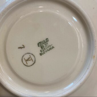 Starožitná romantická sada mini šálků - 5