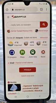 Mobilní telefon Samsung A40 / 4GB RAM / DualSim / 64GB / - 5