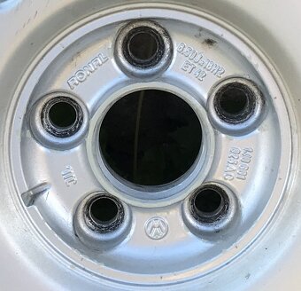 Litá kola 16´ používaná na Golf 4 IV, označení VW 6.50Jx16H2 - 5