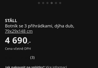 Prodám botník IKEA - 5