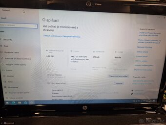 Notebook HP 500 gb disk, AMD, Win 10 - 5