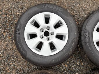 Alu orig letni sada Audi 5x112 7,5J ET37 225/60 R16 - 5