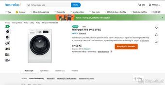 Whirpool FFB 8469 WV EE 8 kg Nové - 5
