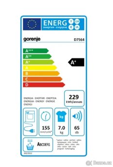 Sušička Gorenje D 7564 - 5