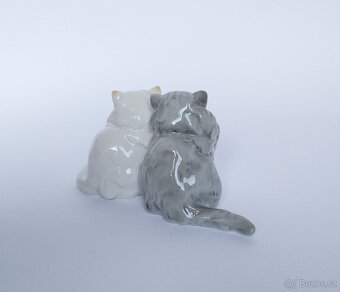Porcelánová figurka - perské kočky - Hutschenreuther - 5