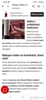 Nákupní taška TESCOMA na kolečkách - 5