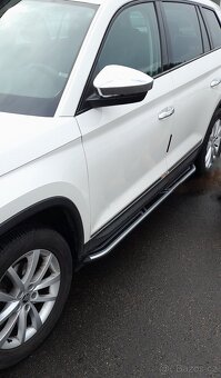 Nové nášlapy Škoda Kodiaq - super cena, snadná montáž - 5