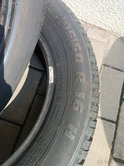 170. 2x zimní pneu Semperit 205/60 R16 - 5
