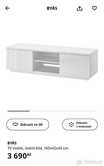 TV stolek Byås - 5