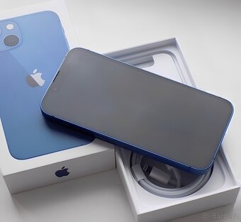 iPhone 13 Blue BATERIE 100% TOP - 5