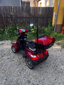 Elektrický čtyřkolový seniorský vozík - 5