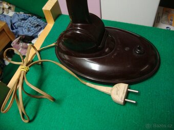 Retro starožitná lampa lampička bakelitová TYP 11126 pěkná - 5