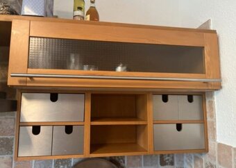 Moderní kuchyně z masivu se spotřebiči,5783 - 5