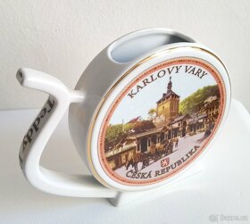 Originální porcelánové lázeňské pítko medvědi - 5