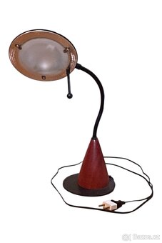 Nastavitelná stolní ,,UFO” lampa v memphistickém stylu - 5