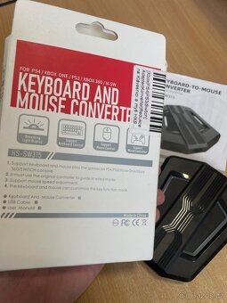 HXSJ P6 adaptér pro klávesnici a myš - 5